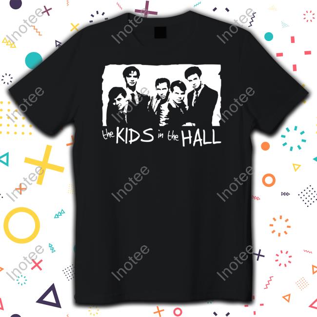 Aaron Maas Wearing The Kids In The Hall Tee Shirt
