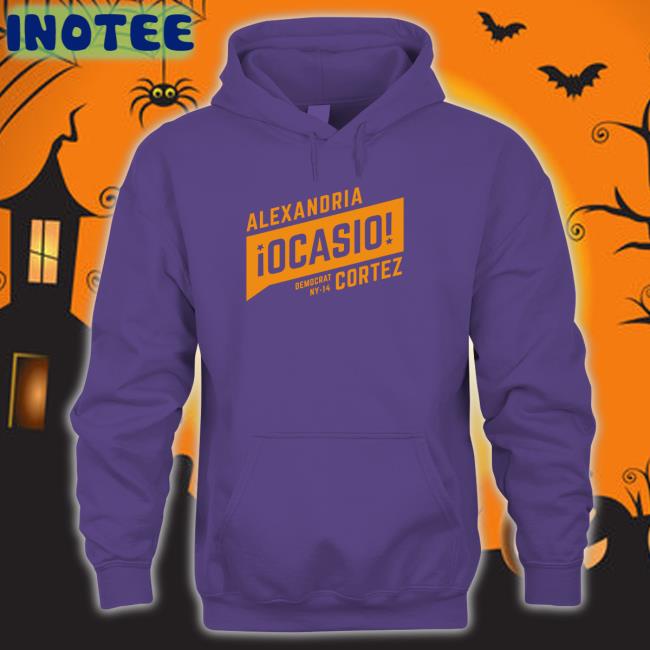 Ocasiocortez Merch Periwinkle Supporter Hoodie