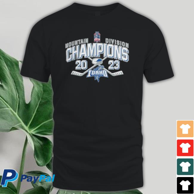 Echl Idaho Steelheads 2023 Kelly Cup Mountain Division Champions shirt