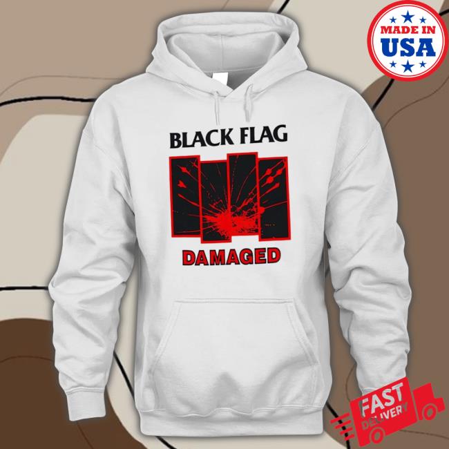 Black Flag Damaged 2023 t- shirt