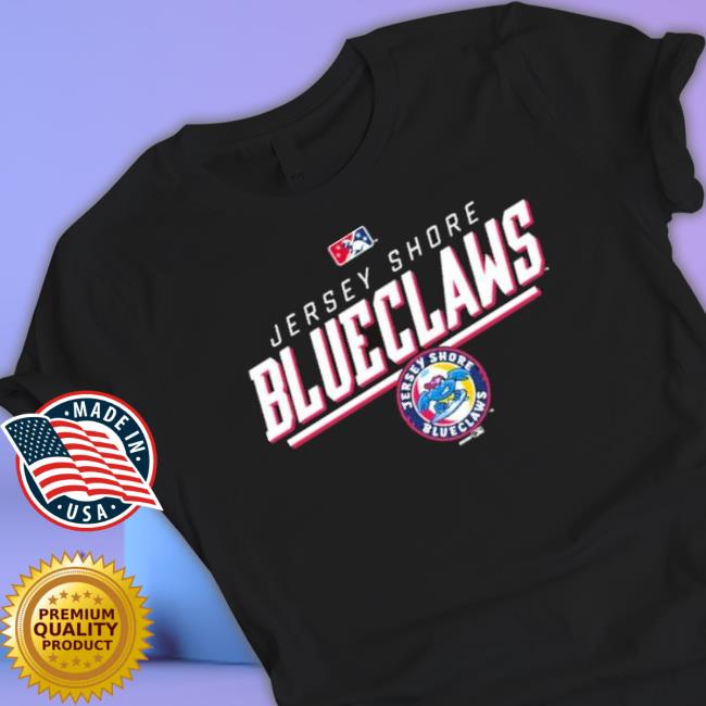 Jersey Shore Blueclaws Primary Logo shirt