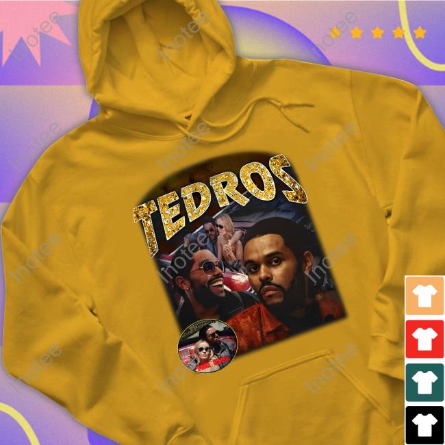 Abel Tesfaye Wearing Tedros The Idol T-Shirt