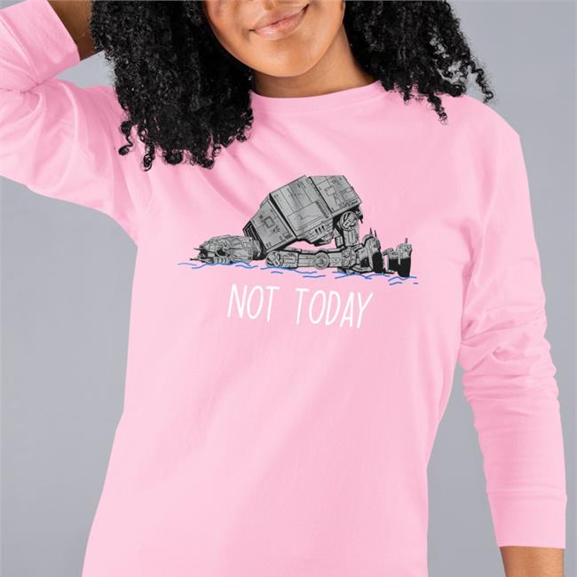 Littlevodkaowl Star Wars At At Not Today T-Shirt