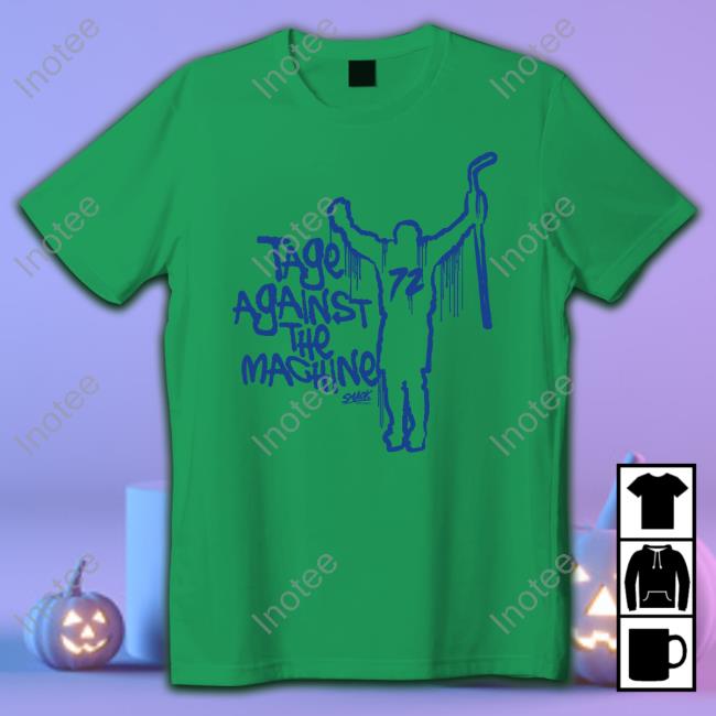 Buffalo Hockey Fans Tage Against The Machine Tee Shirt