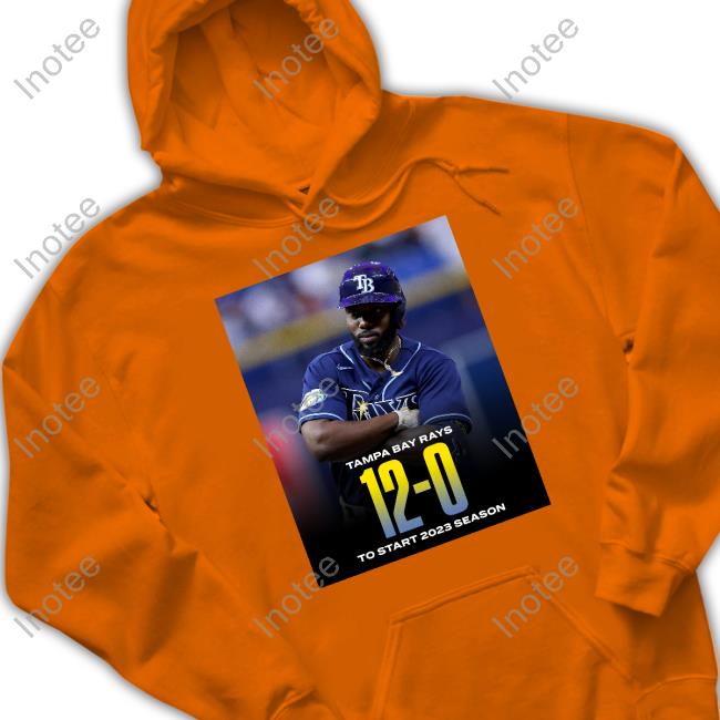 Tampa Bay Rays 12-0 To Start 2023 Season Shirt