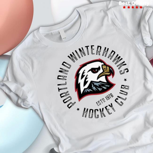 Portland Winterhawks 1976 Hockey Club Shirt