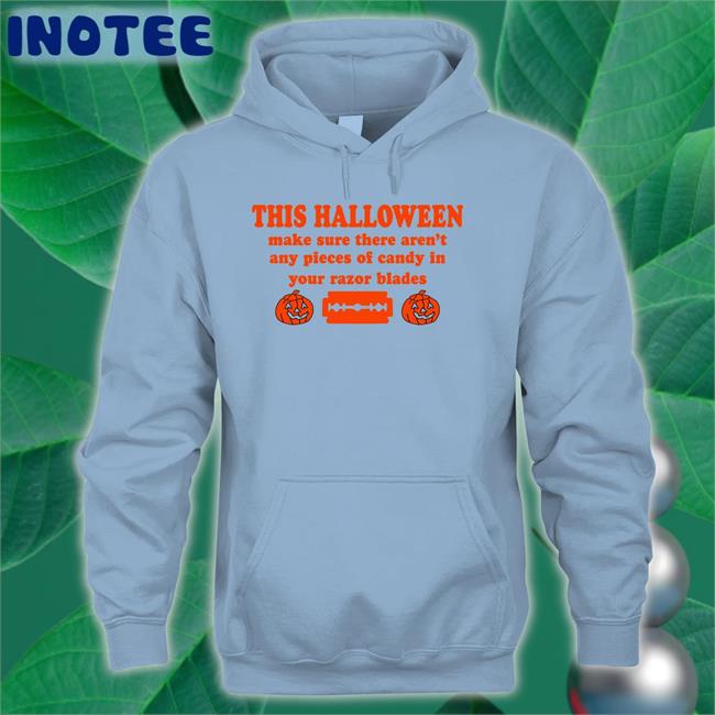 Barelylegalclothing Tiktok This Halloween Make Sure There Aren't Any Pieces Of Candy In Your Razor Blades Shirt Barely Legal Clothes Shop