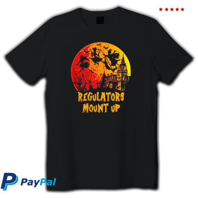 Official Regulators Mount Up Happy Halloween Retro Vintage 2023 Classic Shirt