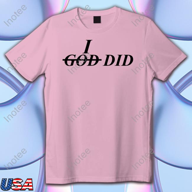 I God Did Tank Top