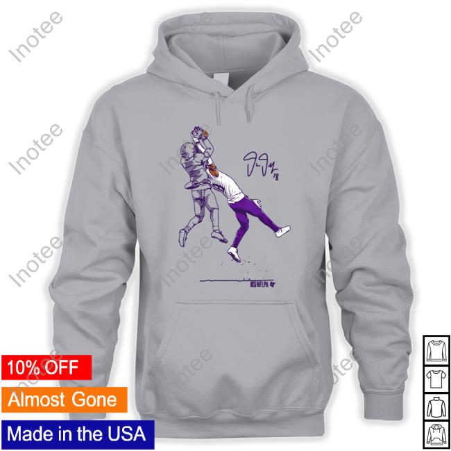 Justin Jefferson Long Sleeve T Shirt