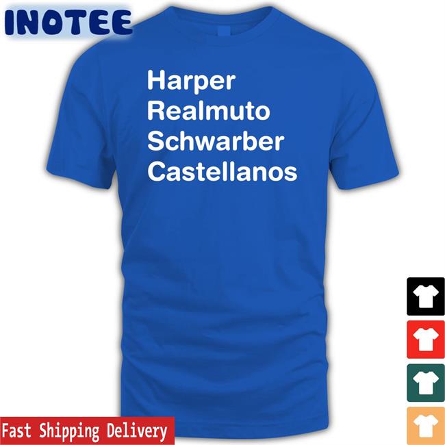 Harper Realmuto Schwarber Castellanos Hoodie