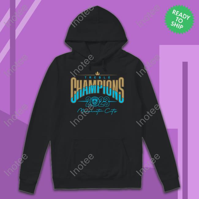 Treble Champions 2023 Manchester City Official Shirt