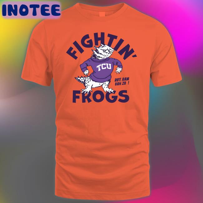 Vintage TCU Fightin' Frogs Tee Homefield Apparel Vintage TCU Fightin' Frogs Hoodied Sweatshirt Homefield Apparel