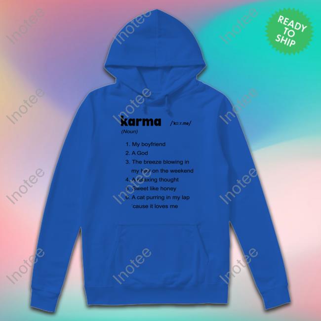 Brie Larson Wearing Karma My Boyfriend A God The Breeze Blowing In My Hair On The Weekend Hoodie Karma My Boyfriend A God The Breeze Blowing In My Hair On The Weekend Long Sleeve T Shirt