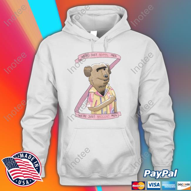 We're Just Normal Men We're Just Innocent Men Funny T Shirt