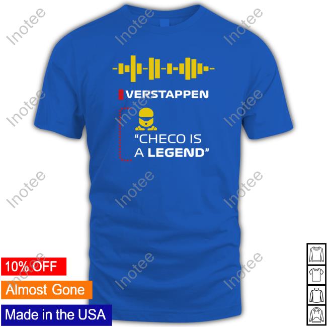 El Papi Horner Sergio Pérez Verstappen Checo Is A Legend Shirt