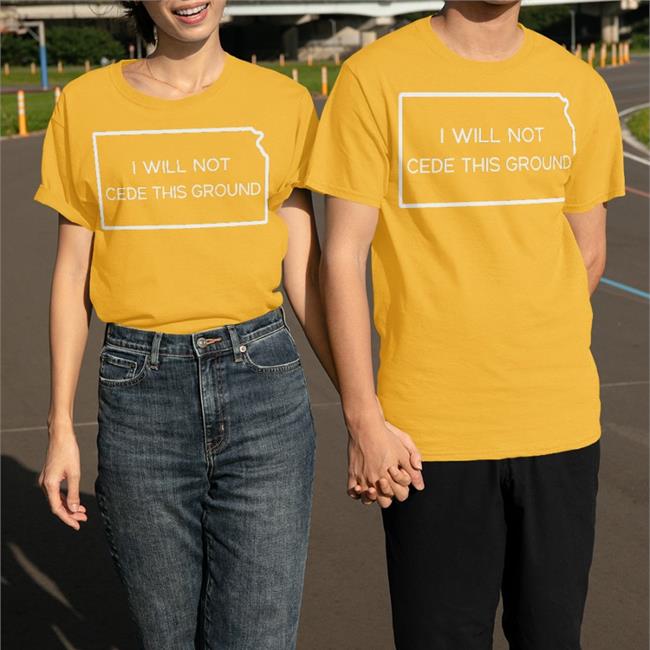 Lieutenant Harridan I Will Not Cede This Ground T Shirts