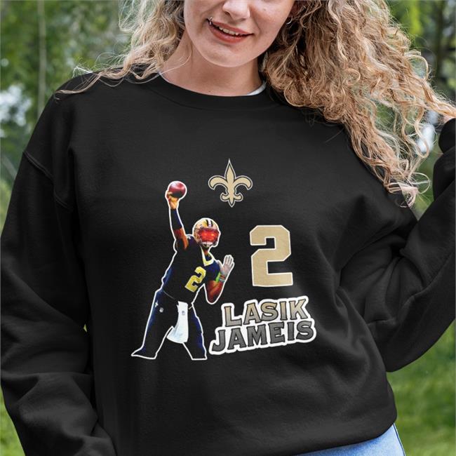Orleans Saints Lasik Jameis 2 Tee Shirt Barstool Nola
