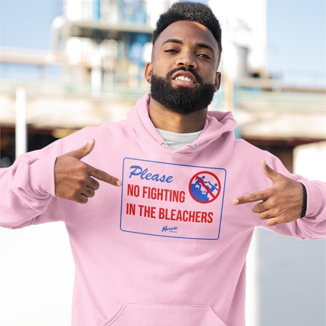 Please No Fighting In The Bleachers T Shirt Dom Frederic