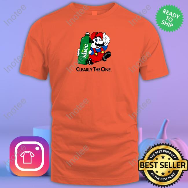 Clearly The One Super Mario Tee Vgartandtidbits Lemon Lime Slice Mario Tee