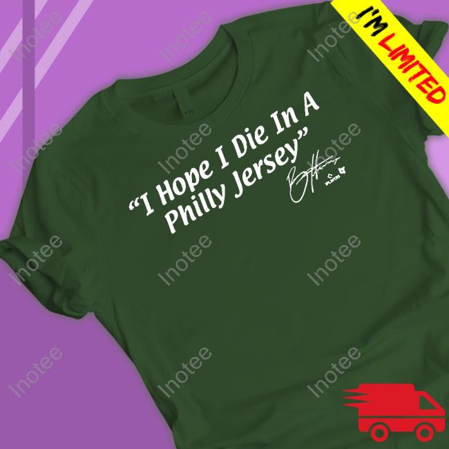 Bryce Harper I Hope I Die In A Philly Jersey Tank Top
