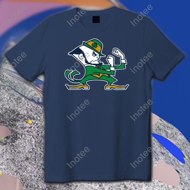 Frank Fleming Wearing Notre Dame Leprechaun Official Shirt Frank Fleming Wearing Notre Dame Leprechaun Official Shirt