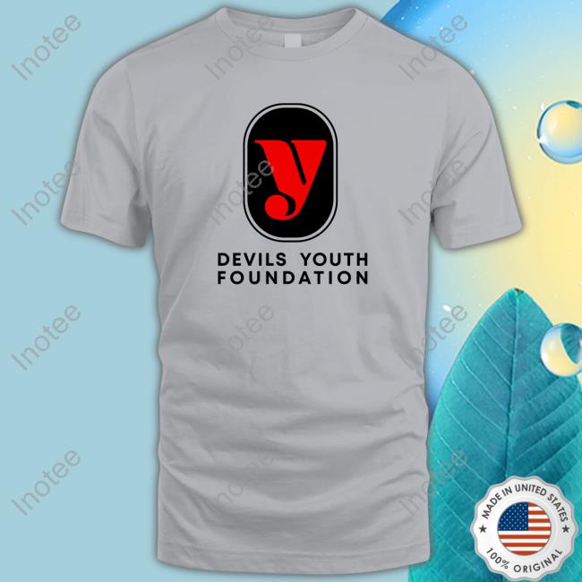 Devils Youth Foundation Long Sleeve T Shirt Njdevils