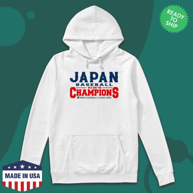 Japan Baseball Wa Are The Champions World Baseball Classic 2023 shirt