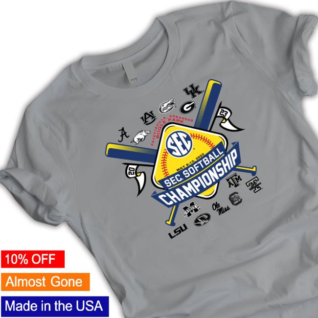 Official Arkansas 2023 Sec Softball Tournament Crewneck Sweatshirt