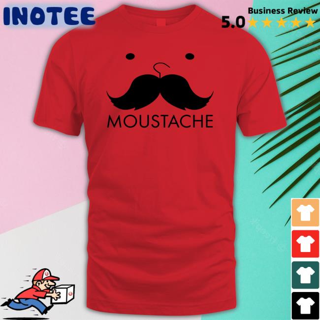 Moustache Long Sleeve T Shirt