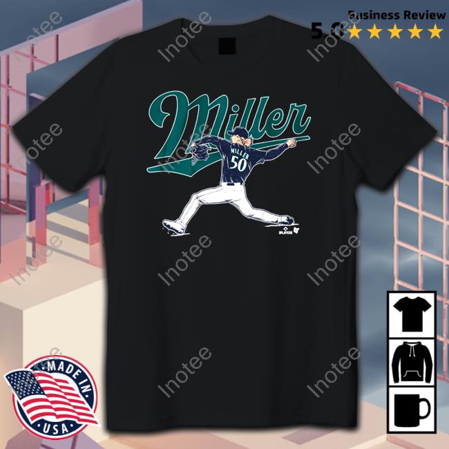 Seattle Bryce Miller Sweatshirt Seattle Bryce Miller Hooded Sweatshirt