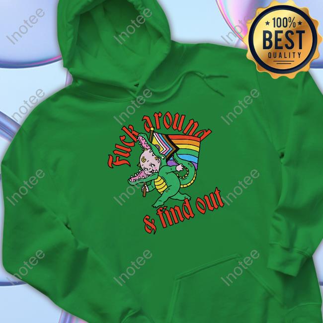 Gators Daily Store Fafo Kewpie Fuck Around And Find Out Hooded Sweatshirt Fuck Around And Find Out Fafo Kewpie T Shirt