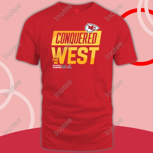 Kansas City Chiefs 2022 Afc West Division Champions Conquered West Hoodie