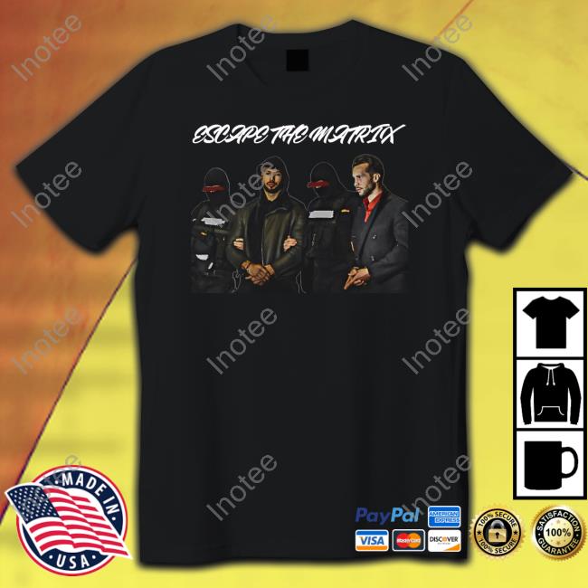 Og Bad Boys Merch Tate Bros Escape The Matrix Tee