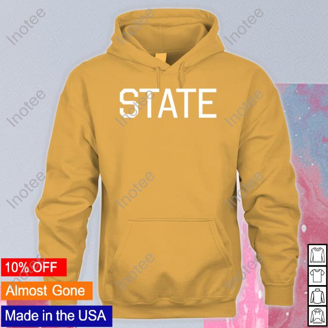 Sickos Committee Mike Leach State Hooded Sweatshirt Sf Collegiate Font