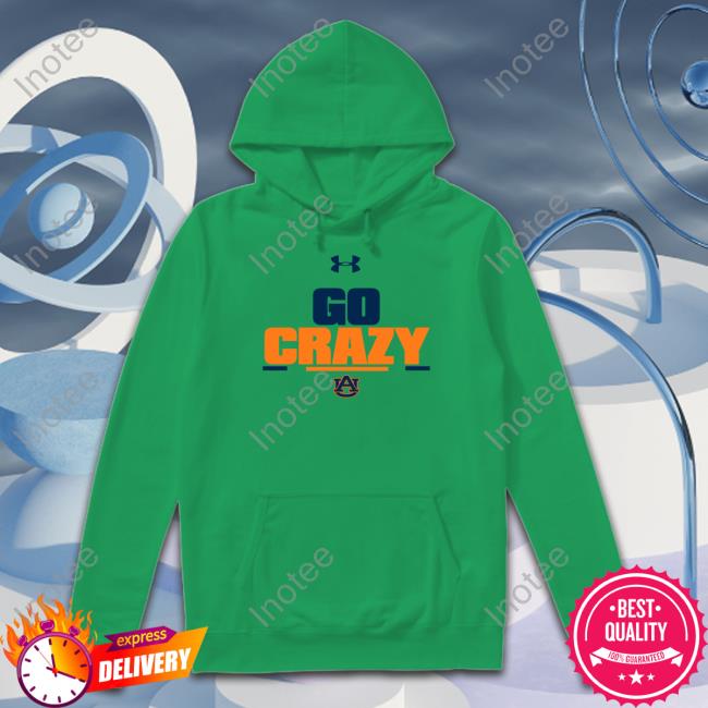 Auburn Go Crazy Shirts White Auburn Players Wearing Go Crazy Long Sleeve T Shirt
