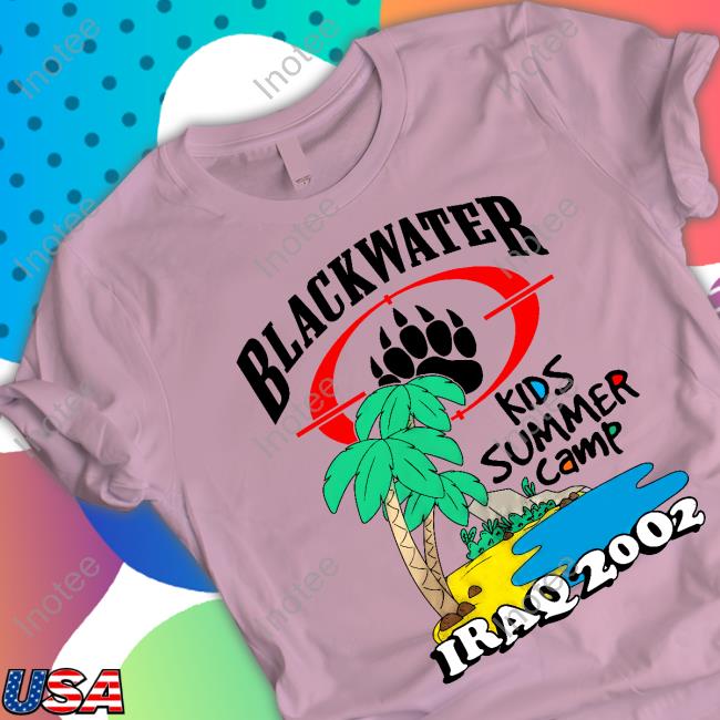 Black Water Kids Summer Camp Iraq 2002 Hoodie