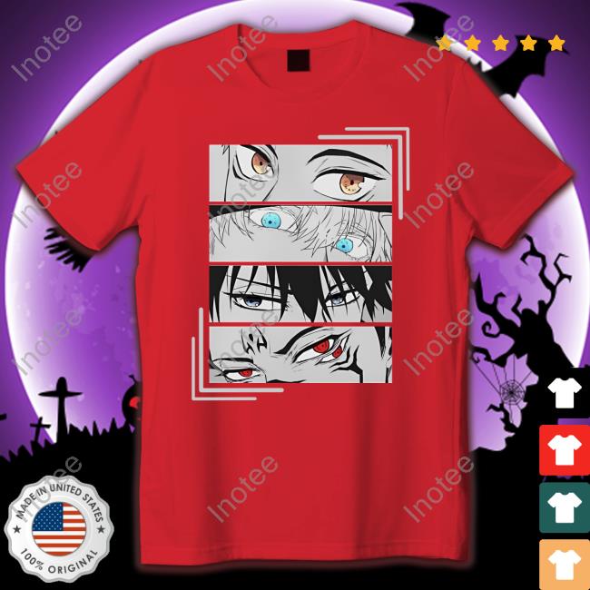 Jujutsu Kaisen Anime Eyes Tee