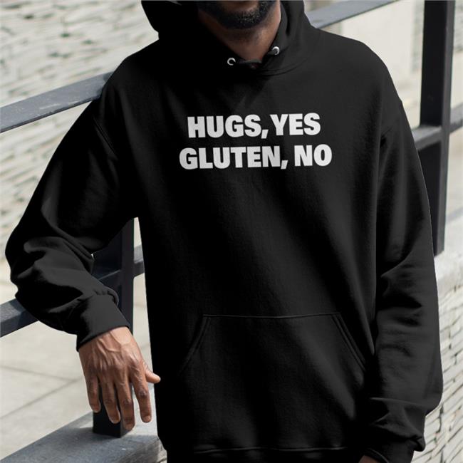Celiac Hugs Yes Gluten No T Shirt