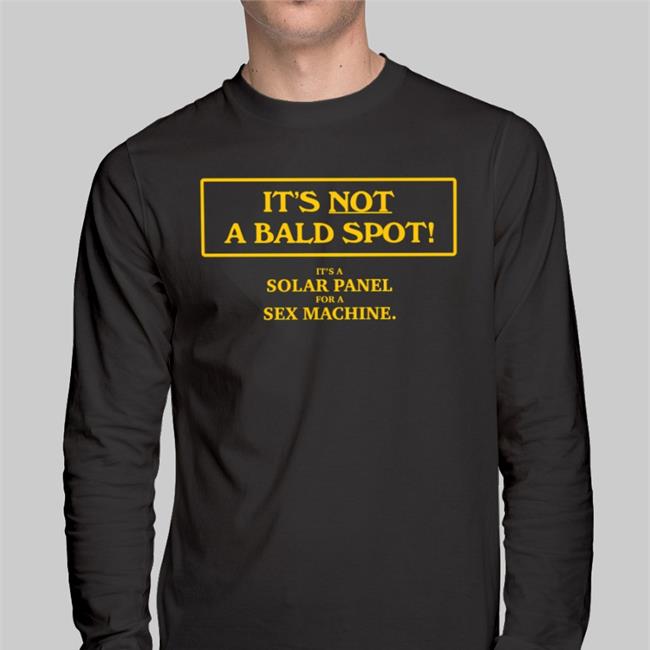 Babyboomercore It's Not A Bald Spot It's A Solar Panel Tee