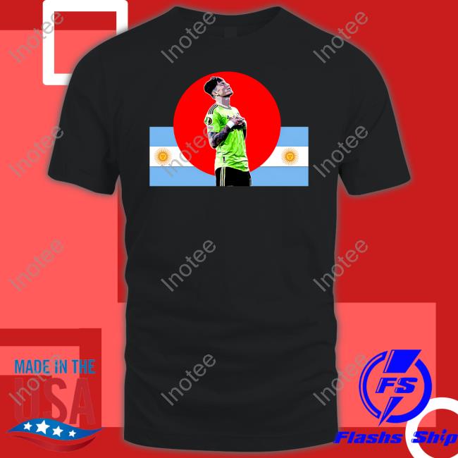 Red Manc Designs Store Garnacho Argentina Shirt
