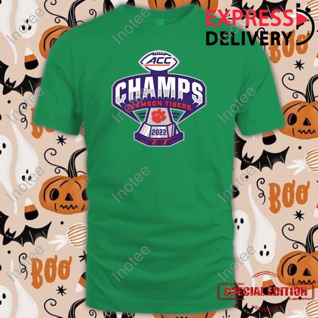 Clemson Tigers Blue 84 2022 Acc Football Conference Champions Sweatshirt