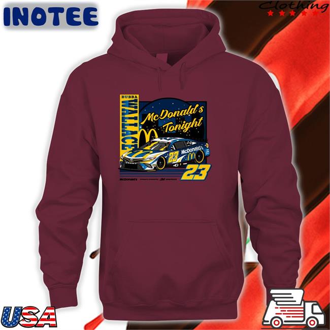 Mcdonald's Tonight Bubba Wallace 23 Shirts