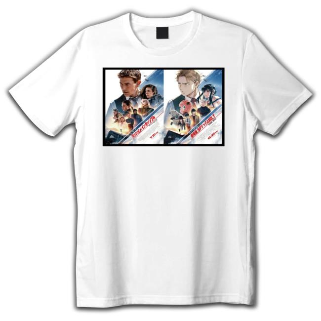 Mission Impossible 7 X Spy X Family Code 2023 Poster Shirt