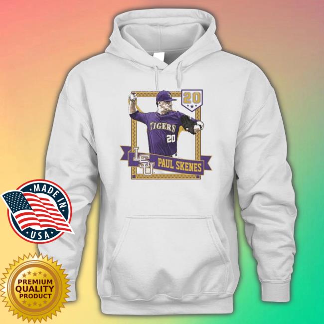 Lsu Tigers Paul Skenes Vintage Pitch shirt Lsu Tigers Paul Skenes Vintage Pitch Shirt