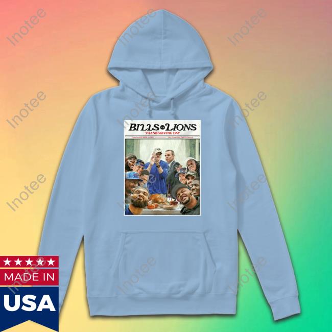 Bills Vs Lions Thanksgiving Day Shirt Buffalo Bills Bills Vs Lions Thanksgiving Day Shirt