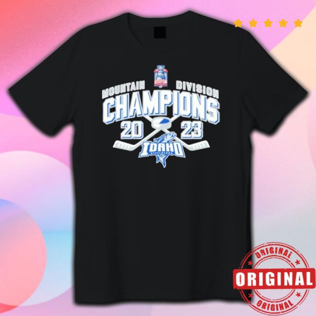 Idaho 2023 Men’S Western Division Champions Royal shirt