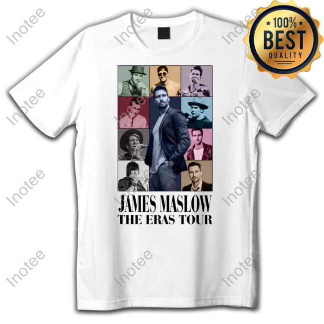 James Maslow Big Time Rush The Eras Tour T Shirt