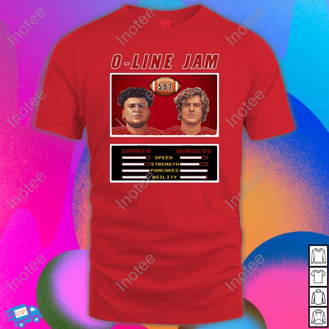 Tshirthooligan Sanker/Burgess O-Line Jam Shirt