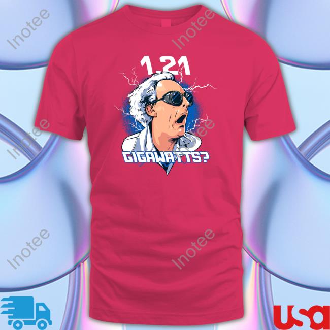 Backtothefuture Merch 1.21 Gigawatts Shirt